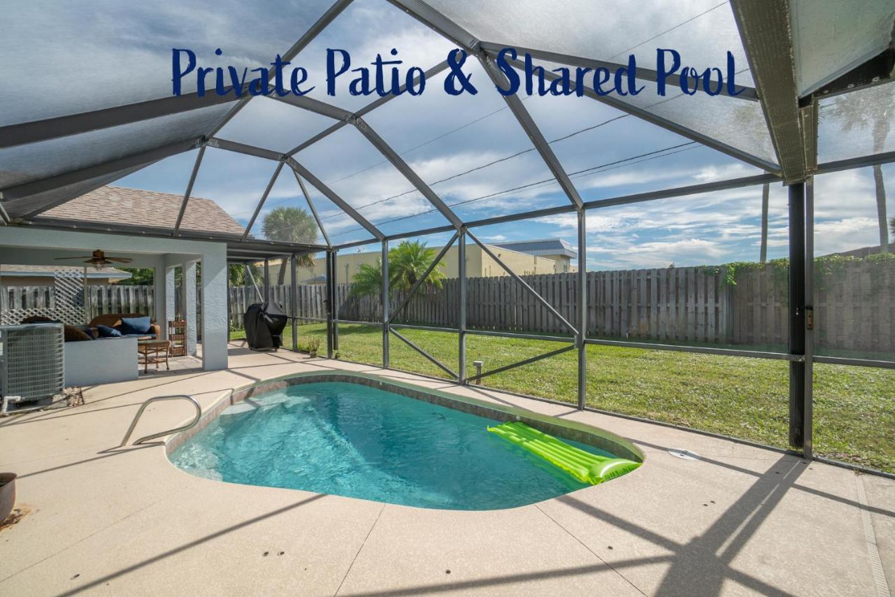 Serene Seaside Retreat - Dog Friendly - 2Br Townhouse With Shared Heated Pool Steps To Paradise Beach! Melbourne Eksteriør bilde